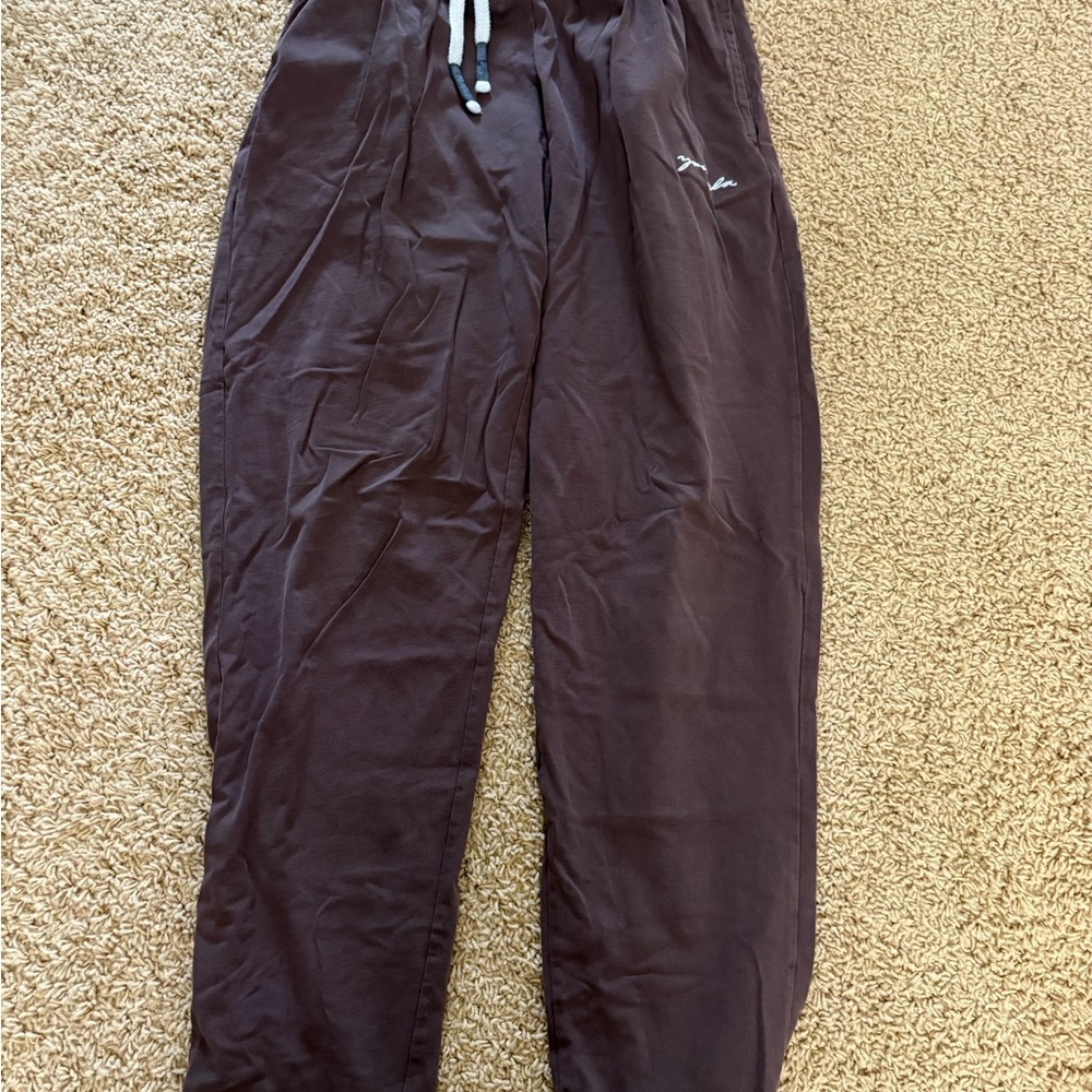 Youngla Men's Brown Sweats, S